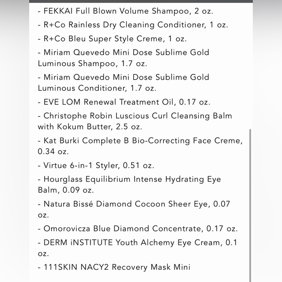 NIB 21 Piece Space NK Set $684 Purple Cosmetics Bag 111Skin Oribe Olaplex Saturn - Picture 3 of 9